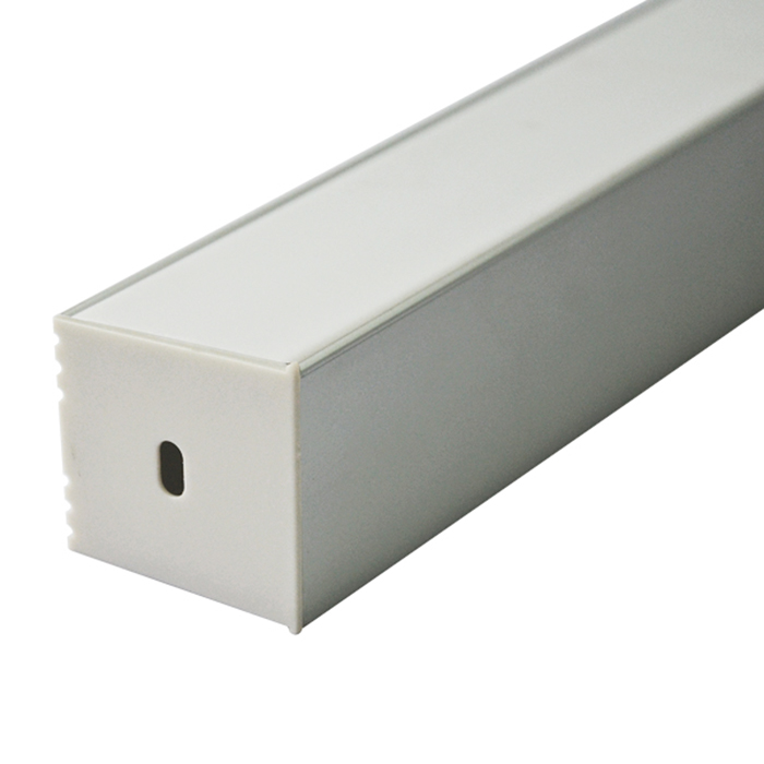 Square Aluminum LED Channel For 32mm 5050 Triple Row LED Tape Lights Square Aluminum LED Channel For 32mm 5050 Triple Row LED Tape Lights